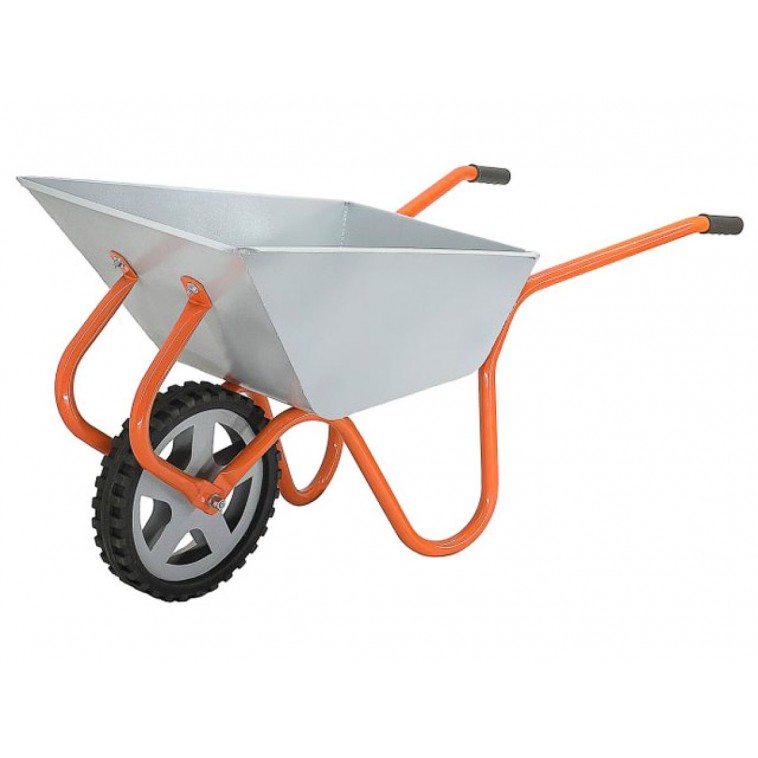 Тачка строительно-садовая 120л, одноколесная.