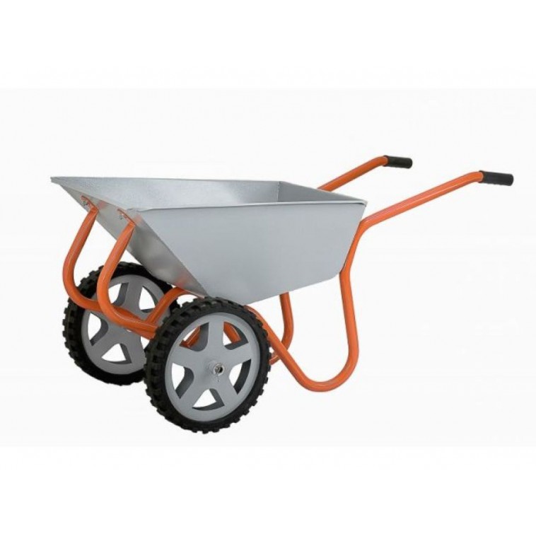 Тачка строительно-садовая 120л, двухколесная.